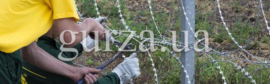Монтаж колючого дроту та інші послуги