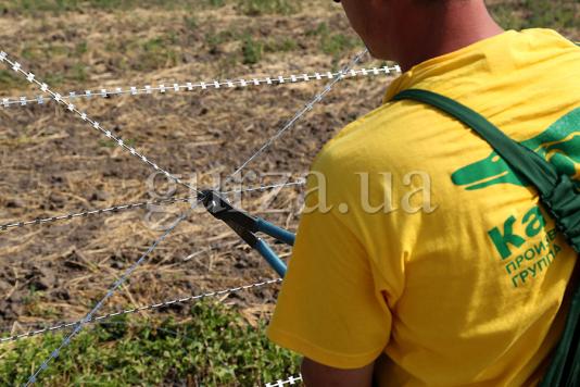 Встановлення колючого дроту Гюрза